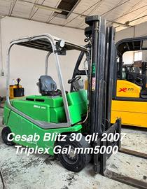 Cesab BLITZ 300 30 qli Triplex Gal mm 5000 anno 20