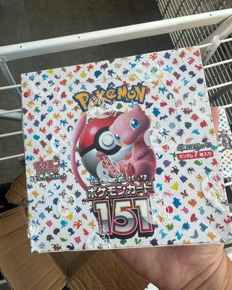 Pokemon 151 jap sealed