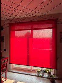 Tenda a rullo rossa oscurante – 205 cm