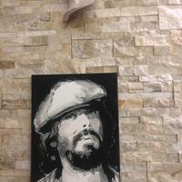 QUADRO DIPINTO''TOMAS MILIAN firmato e autenticato