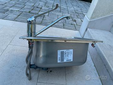 Vasca lavandino acciaio