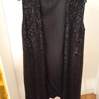gilet paillettes donna