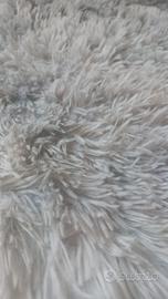 tappeto peloso circolare