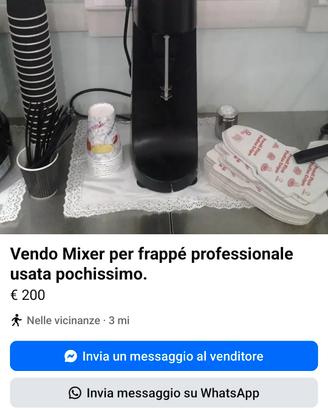 mixer professionale 