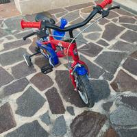 Bici spiderman ruota da 12