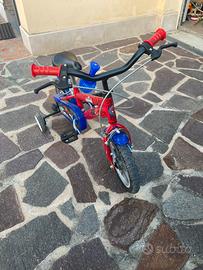 Bici spiderman ruota da 12