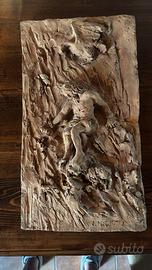 Bassorilievo in terracotta di A.Magnitta