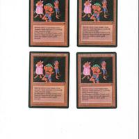 Magic The Gathering MTG  4 X COBOLDI DELLA ROCCAFO