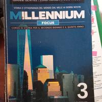 libro Millennium Focus 3 per secondo biennio e 5