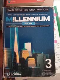 libro Millennium Focus 3 per secondo biennio e 5