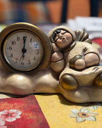 Orologio da tavolo con angelo dormiente Thun