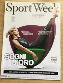 Sportweek 18/7/09 Federica Pellegrini nuoto