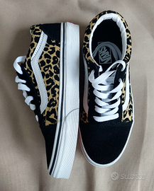 Scarpe vans clearance leopardate