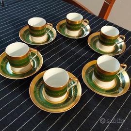 Servizio Tazzine Caffè Vintage Heinrich Selb Bavar
