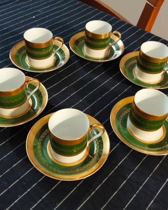 Servizio Tazzine Caffè Vintage Heinrich Selb Bavar