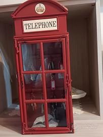 Cabina  telefonica modello Inglese 