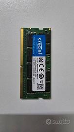 Crucial RAM 16 GB DDR4-2400 sodimm 