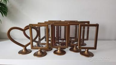 Cornici Foto Segnaposto Oro