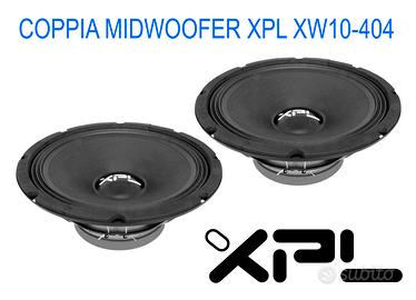 2 x midwoofer alta efficienza XPL XW10-404 nuovi