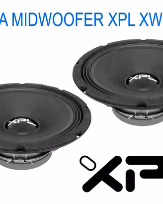 2 x midwoofer alta efficienza XPL XW10-404 nuovi