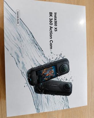 Insta 360 X5 8K 360 Essentials Bundle