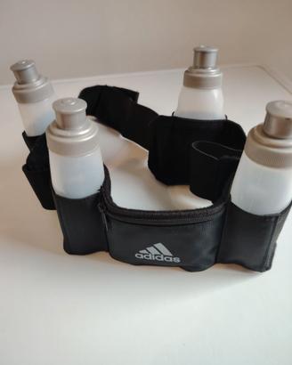 Cintura runner Adidas con n.4 contenitori liquidi