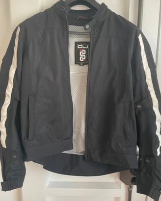 Giacca Traspirante Moto OJ Taglia M + Protezioni