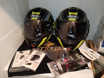  Caschi modulari AIROH rev 10 ikon yellow 