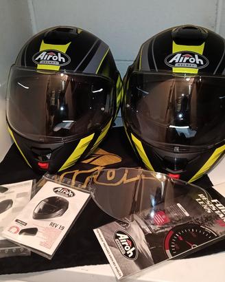  Caschi modulari AIROH rev 19 ikon yellow 