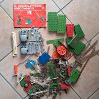 Meccano costruzioni e telegrafo  vintage