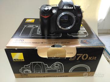 D70 non funzionante+ scatola