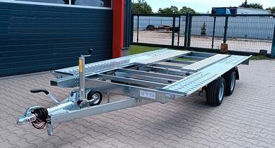 Rimorchio trasporto auto 404 x 207 cm  MC 2700 Kg.
