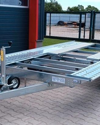 Rimorchio trasporto auto 404 x 207 cm  MC 2700 Kg.
