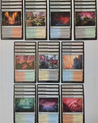 40 Bico Lands lifegain All colors Magic MTG