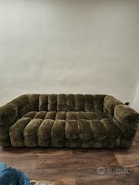 DIVANO BUBBLE IN VELLUTO VERDE – STILE U