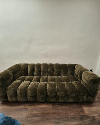 DIVANO BUBBLE IN VELLUTO VERDE – STILE U