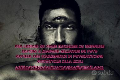 Grafico editing immagini
