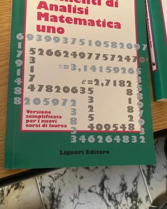 Elementi di analisi matematica uno