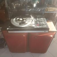 Giradischi Telefunken con radio 