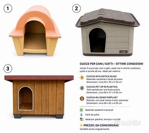 Cucce per cani/gatti