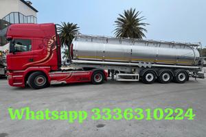 SCANIA R580 EURO 6 ADR + SEMIRIMORCHIO CISTERNA CO