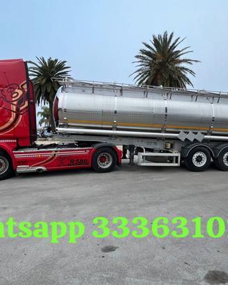 SCANIA R580 EURO 6 ADR + SEMIRIMORCHIO CISTERNA CO