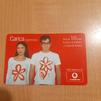 Collezionismo ricarica vodafone