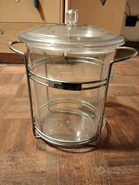 Porta ghiaccio san pellegrino secchio espositore