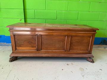 Cassapanca in legno massello