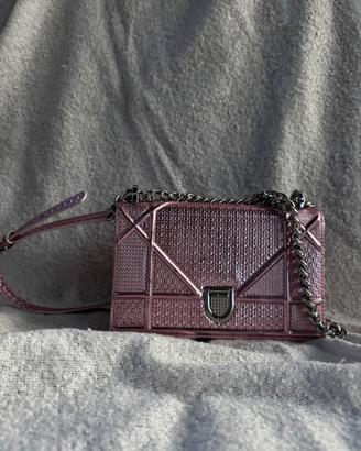 Christian Dior Diorama Flap Bag – Pelle metallizza