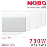 Radiatore Elettrico Nobo 750w fino a 15mq