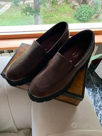 mocassini donna pelle