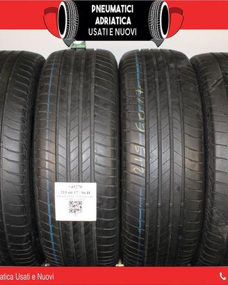 4 Gomme 215 60 R 17 Bridgestone al 72% SPED GRATIS