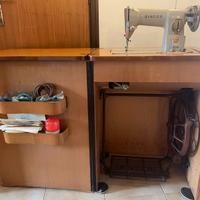 MACCHINA DA CUCIRE A PEDALE SINGER